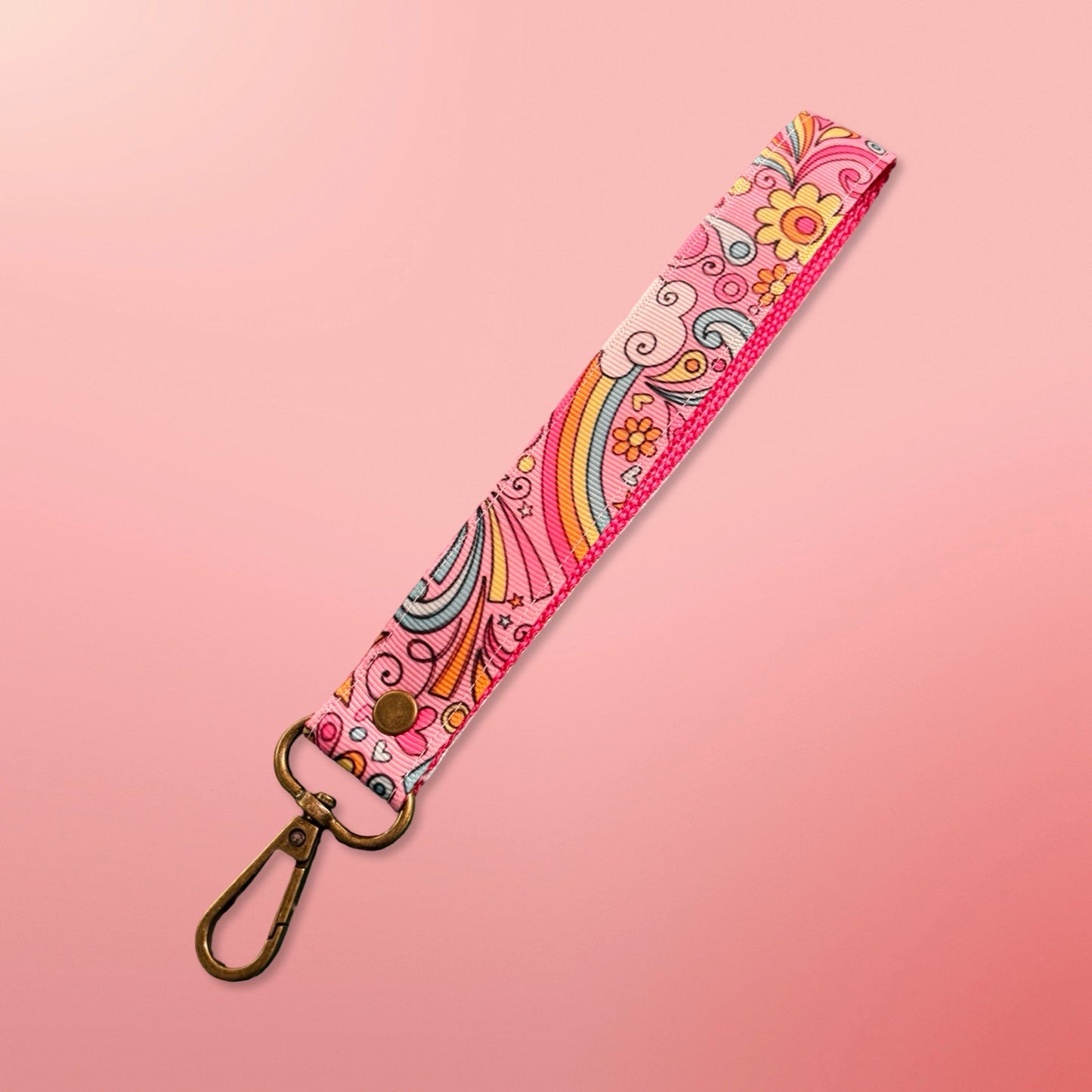 Abstract Wristlet Strap