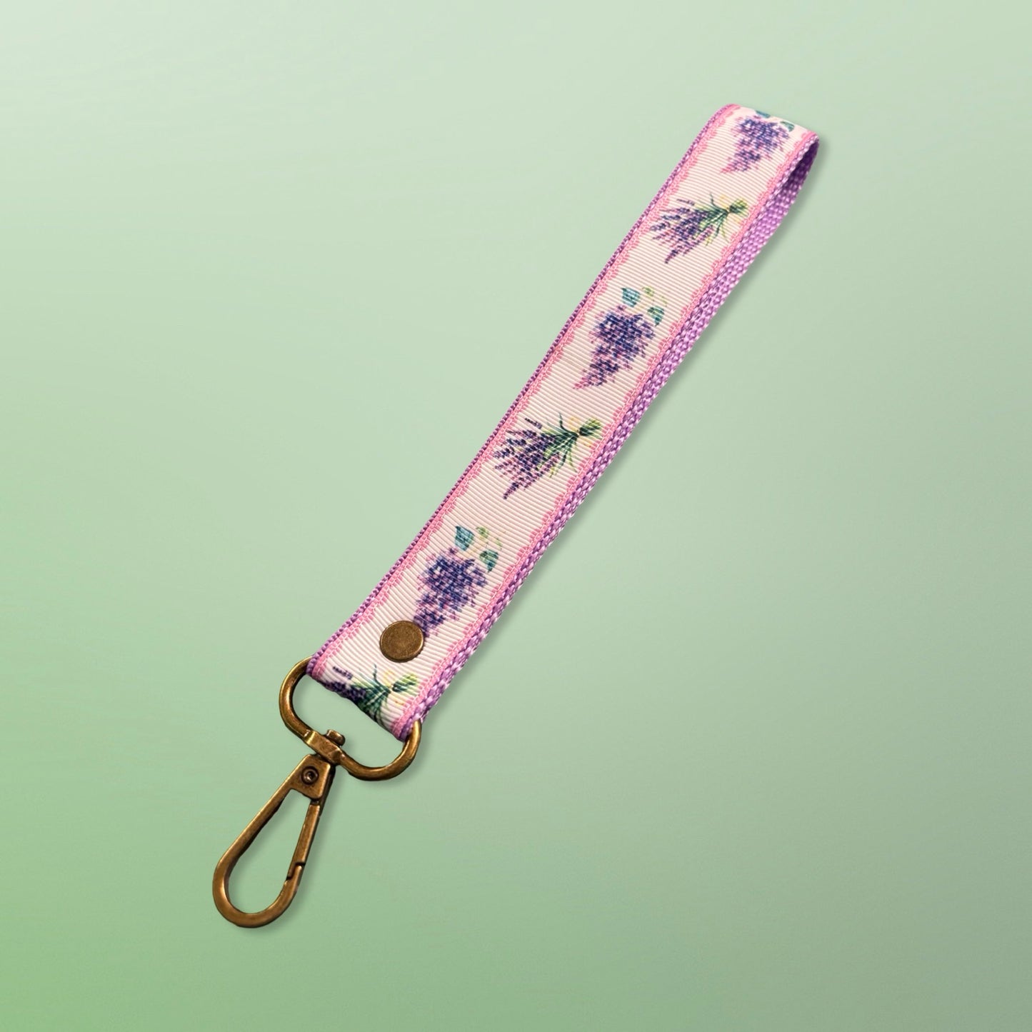 Floral Wristlet Strap