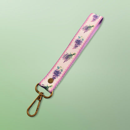 Floral Wristlet Strap