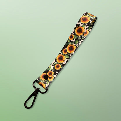Floral Wristlet Strap