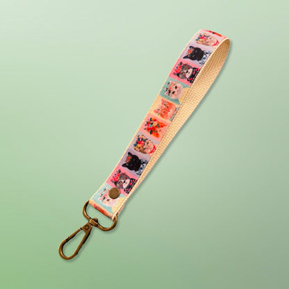 Cat Lover Wristlet Strap
