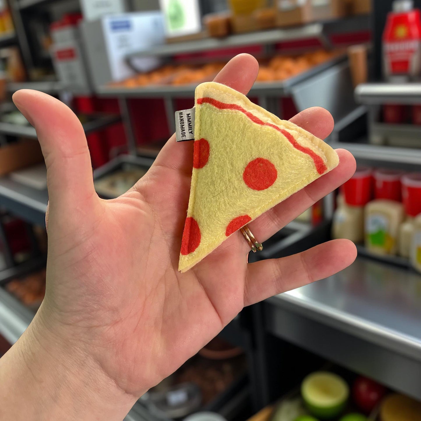 Pizza Catnip Toy