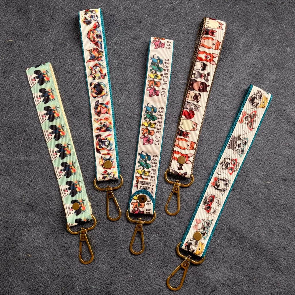 Dog Lover Wristlet Strap