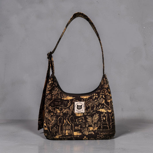 Wonderland Crescent Bag