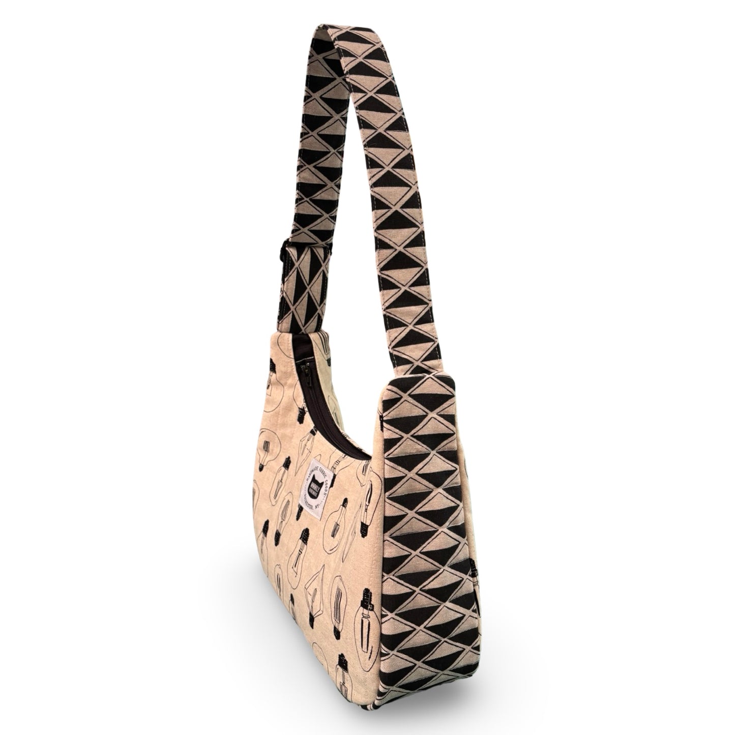 Light Bulbs Crescent Bag