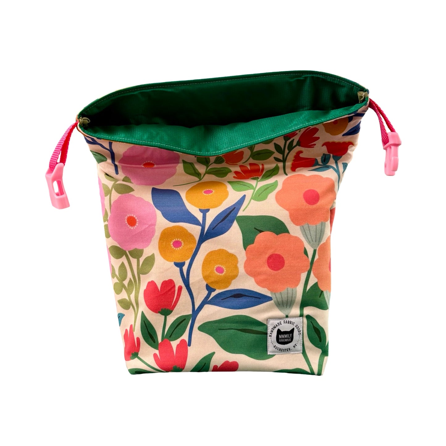 Spring Floral Lunch Bag