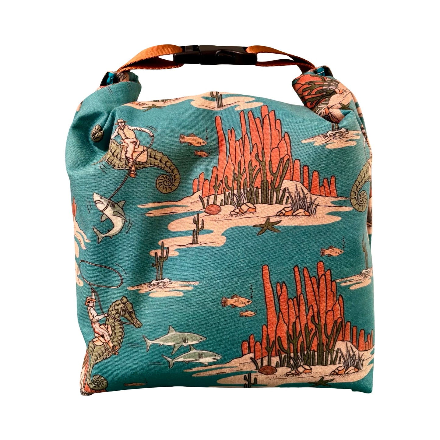 Underwater Cowboy Lunch Bag
