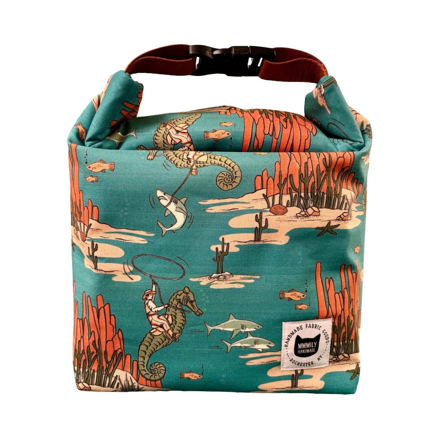 Underwater Cowboy Lunch Bag