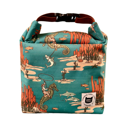 Underwater Cowboy Lunch Bag