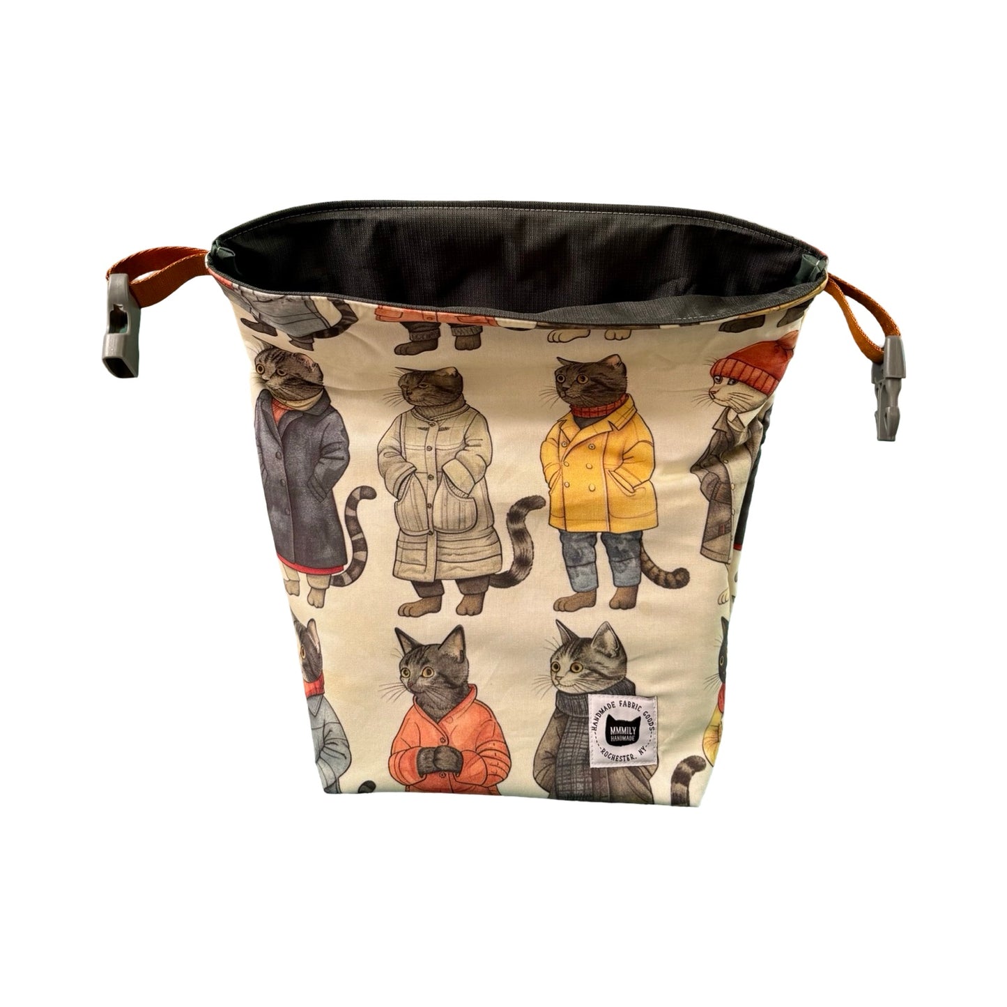 Cats in Coats Lunch Bag