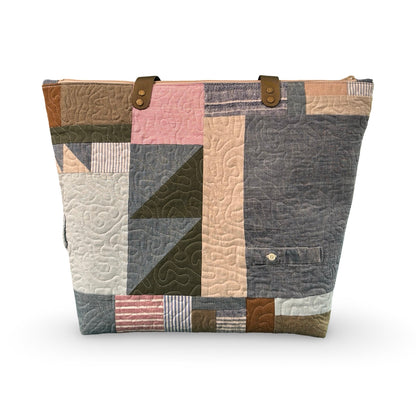 Worn Stories Quilted Tote
