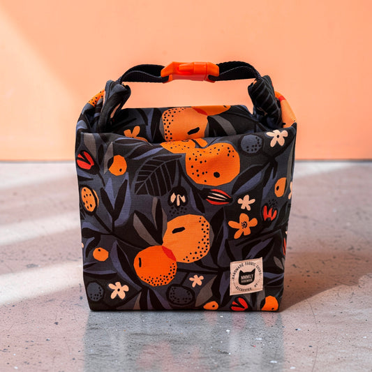 Citrus Floral Lunch Bag