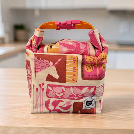 Pink Matchbooks Lunch Bag