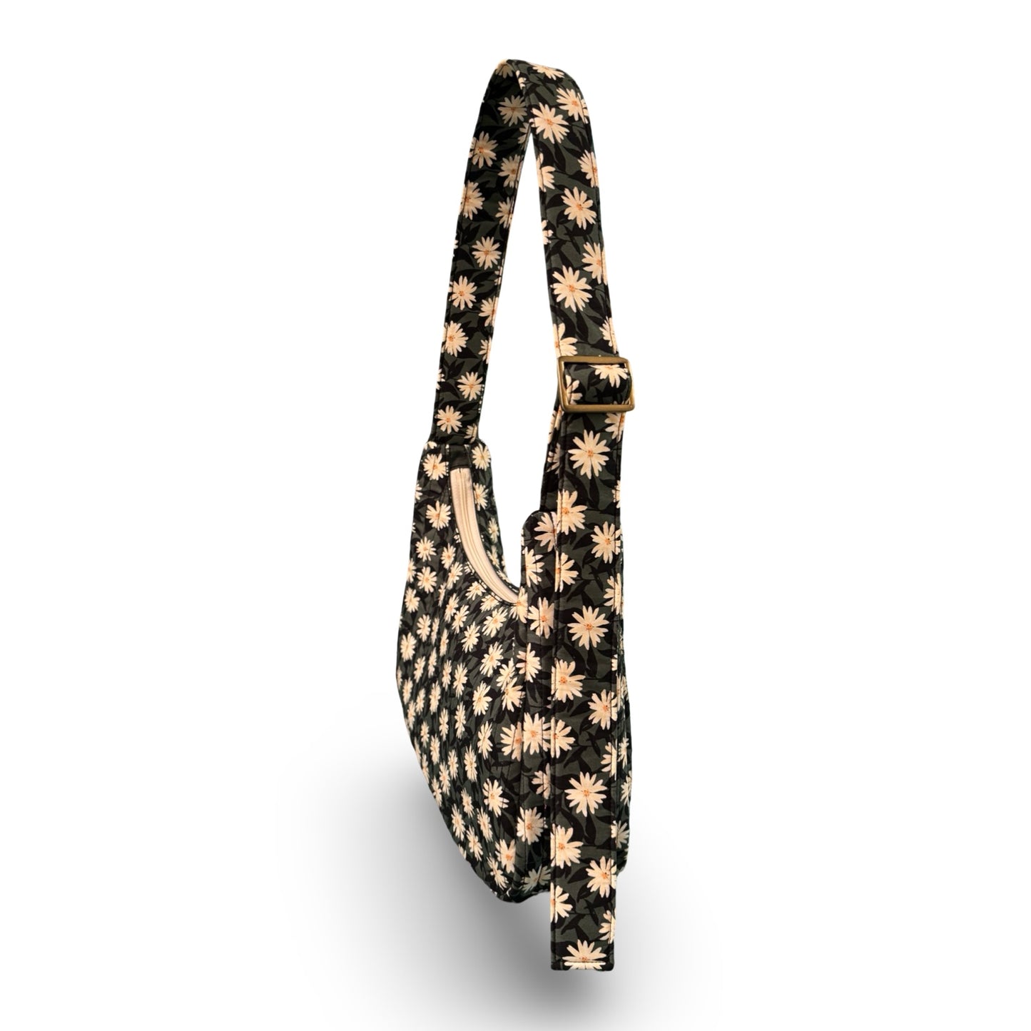 Scattered Daisies Crescent Bag