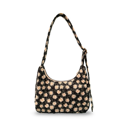 Scattered Daisies Crescent Bag