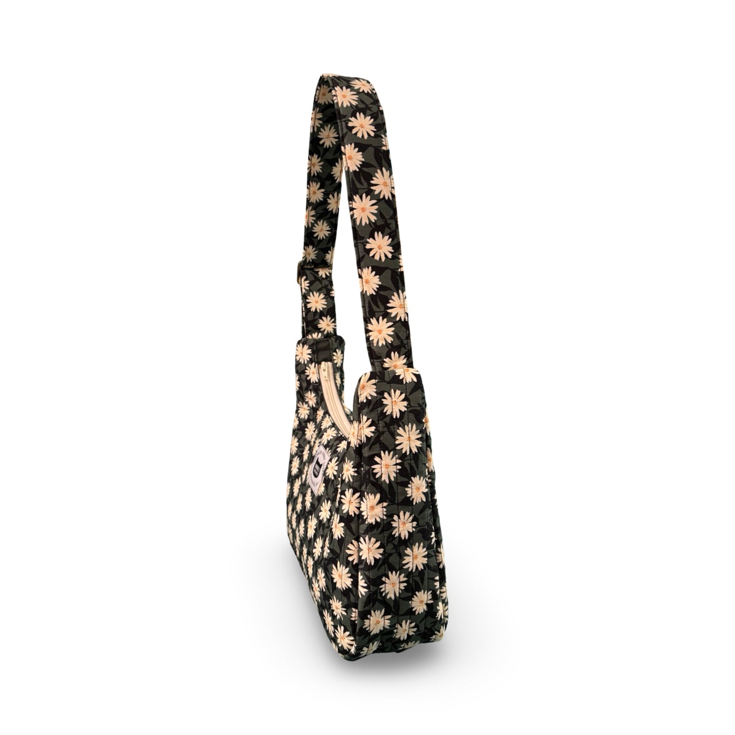 Scattered Daisies Crescent Bag