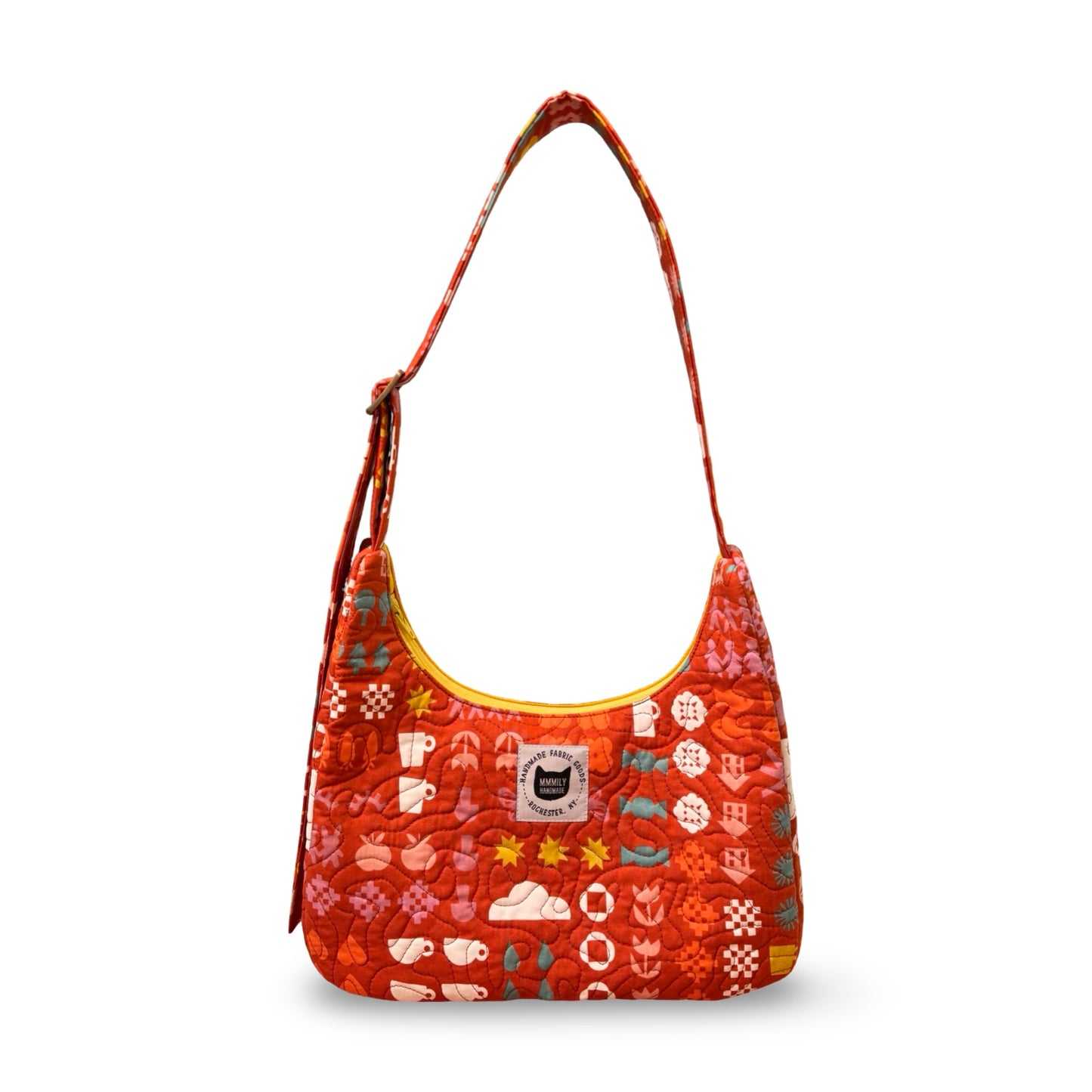 Funky Charms Crescent Bag