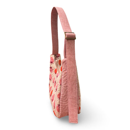 Strawberries Crescent Bag