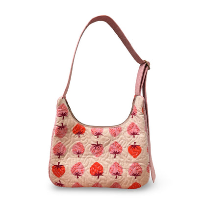 Strawberries Crescent Bag