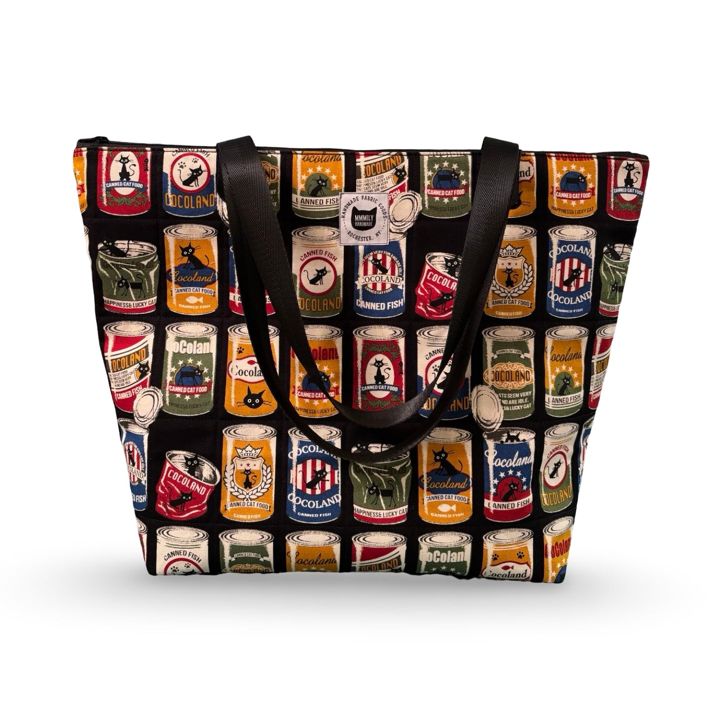 Bodega Cat Quilted Tote