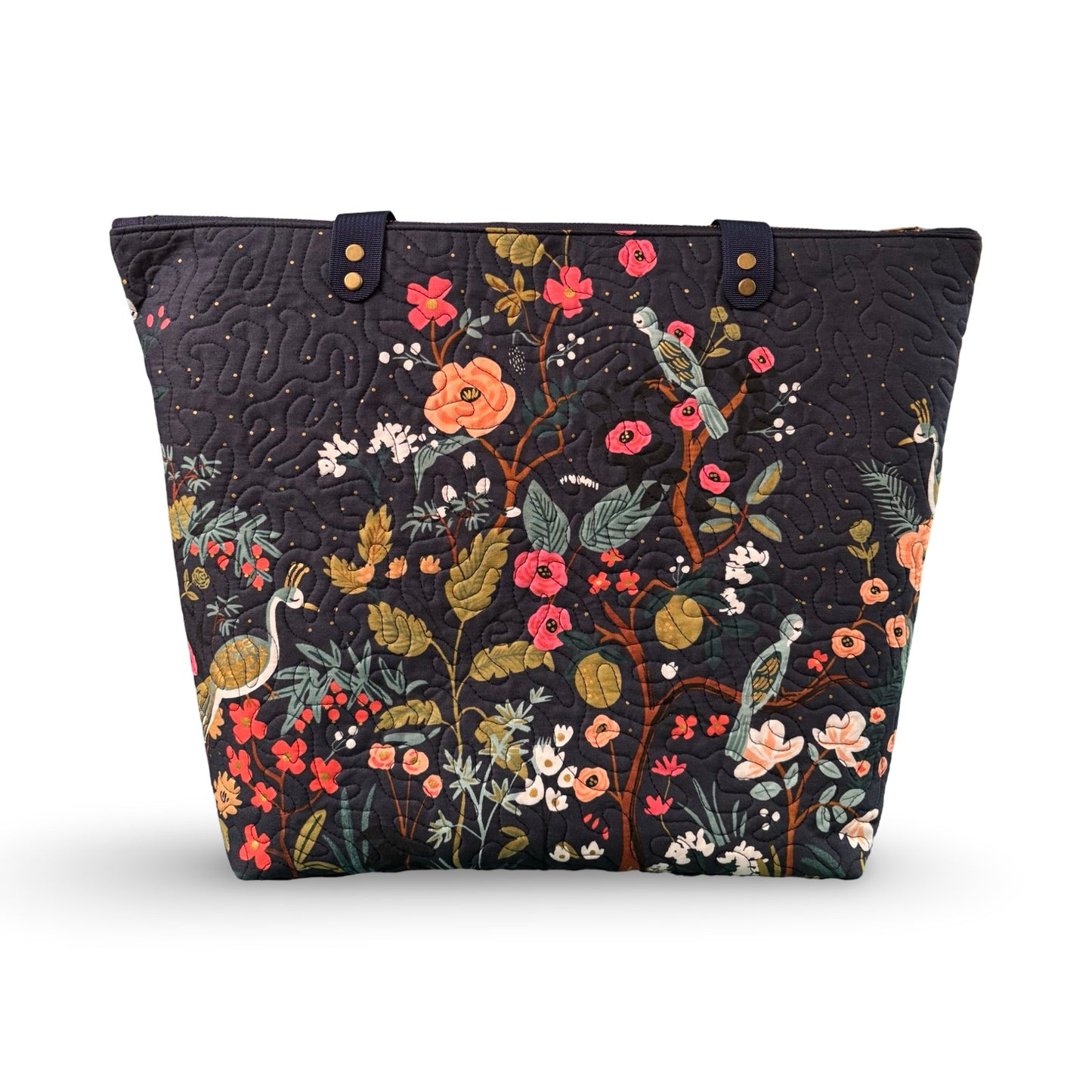 English Garden Quilted Tote
