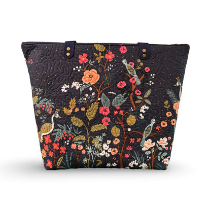 English Garden Quilted Tote