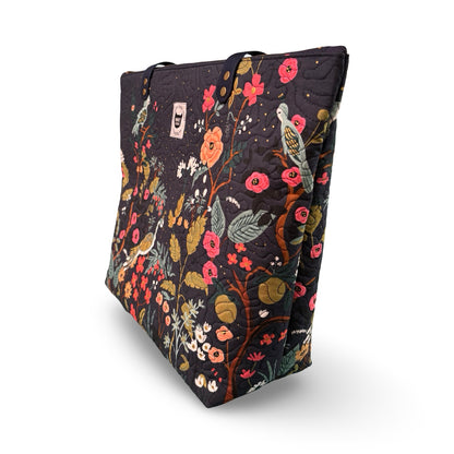 English Garden Quilted Tote