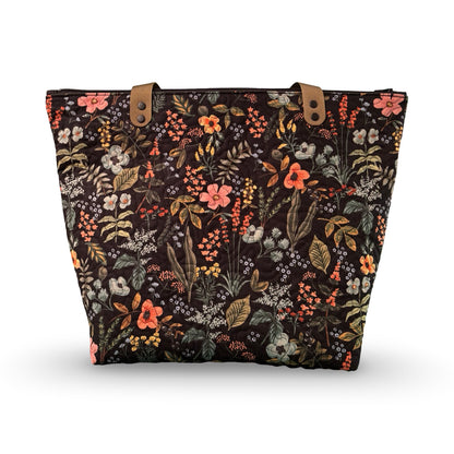 Wildflowers Quilted Tote