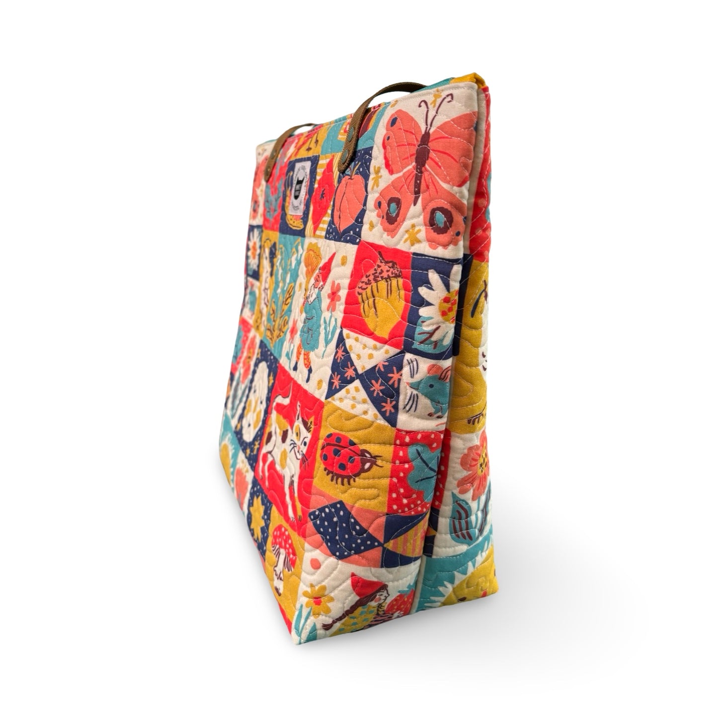Folktales Quilted Tote