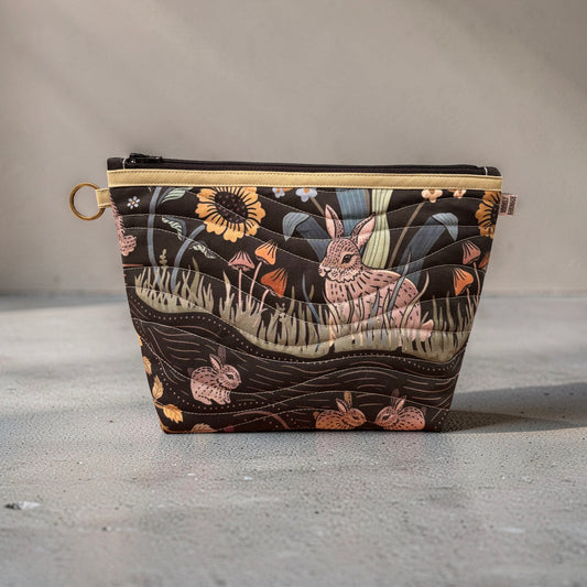 Sacred Woodland Rabbits Toiletry Case