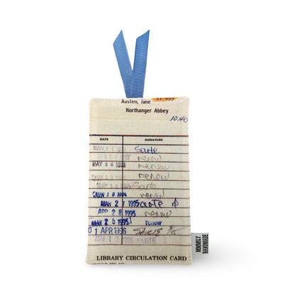 Library Card Bookmarks