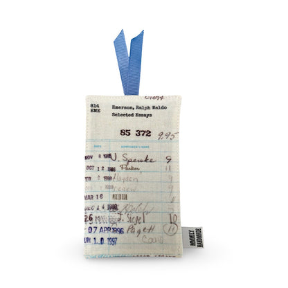 Library Card Bookmarks