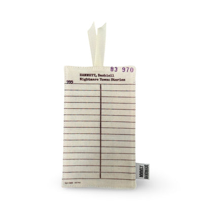 Library Card Bookmarks