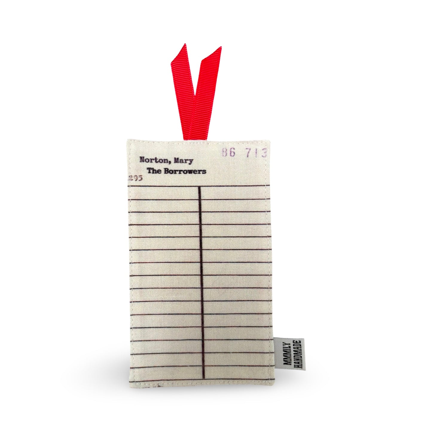 Library Card Bookmarks