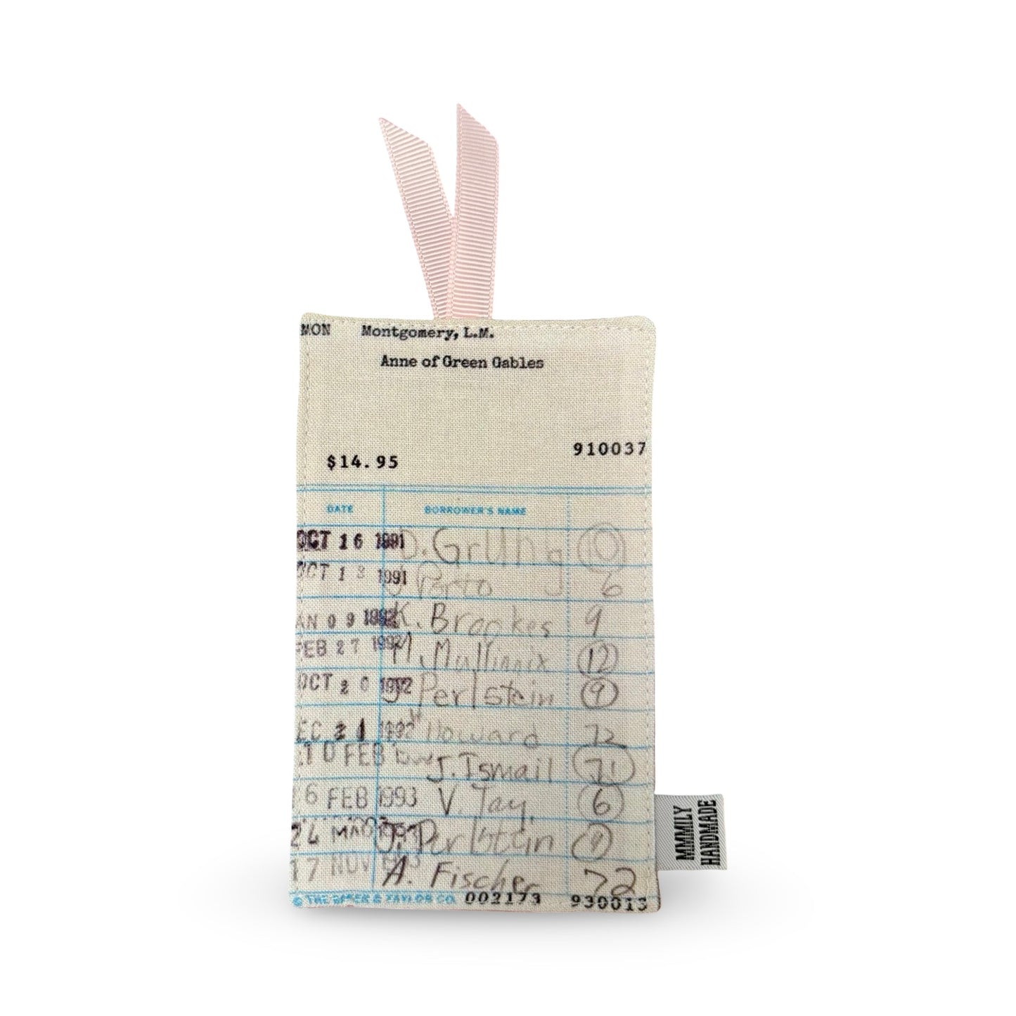 Library Card Bookmarks