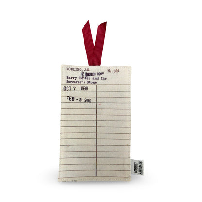 Library Card Bookmarks
