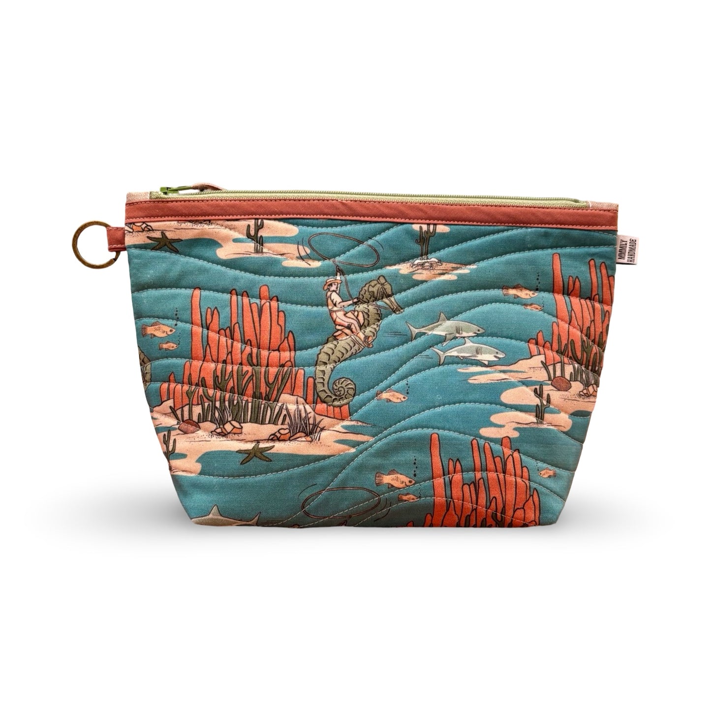 Underwater Cowboy Toiletry Case