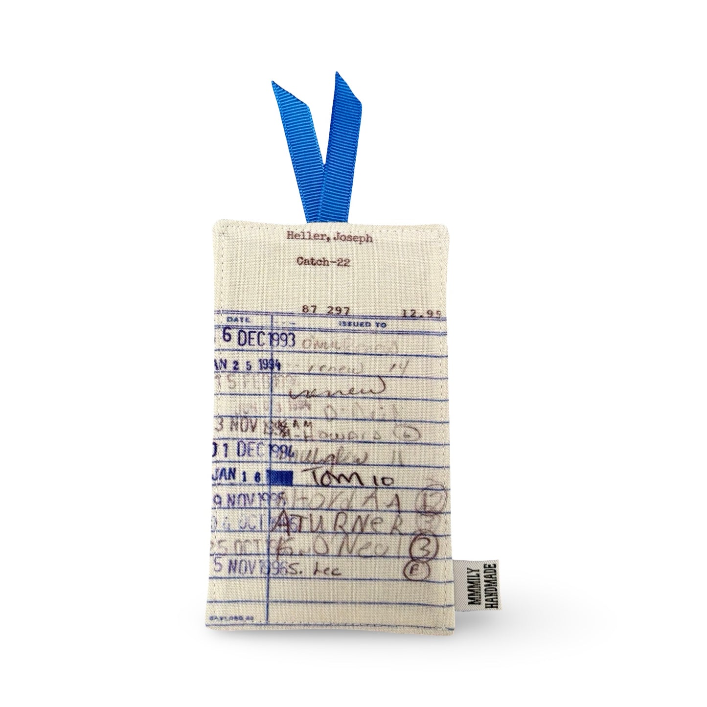 Library Card Bookmarks