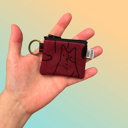 Tiny Pouch Keychains