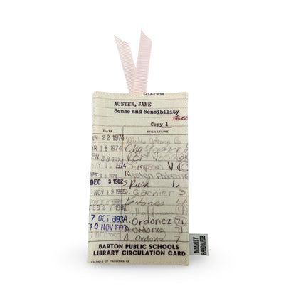 Library Card Bookmarks