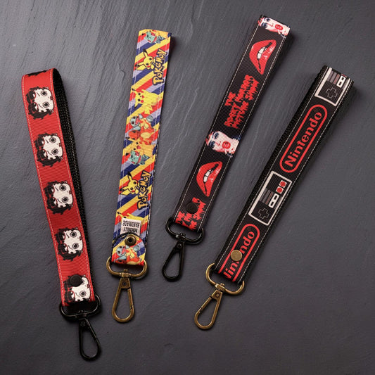 Pop Culture Wristlet Strap