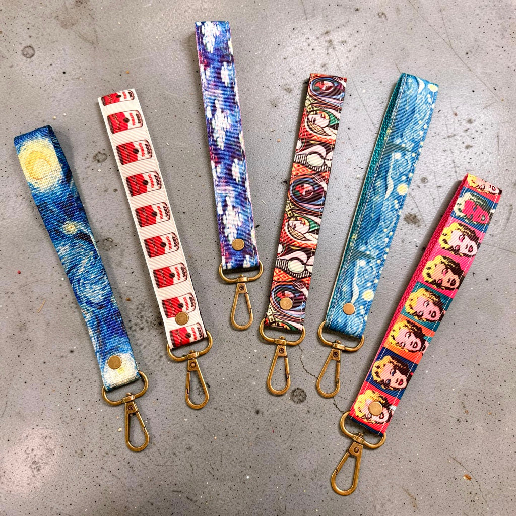 Art Lover Wristlet Strap