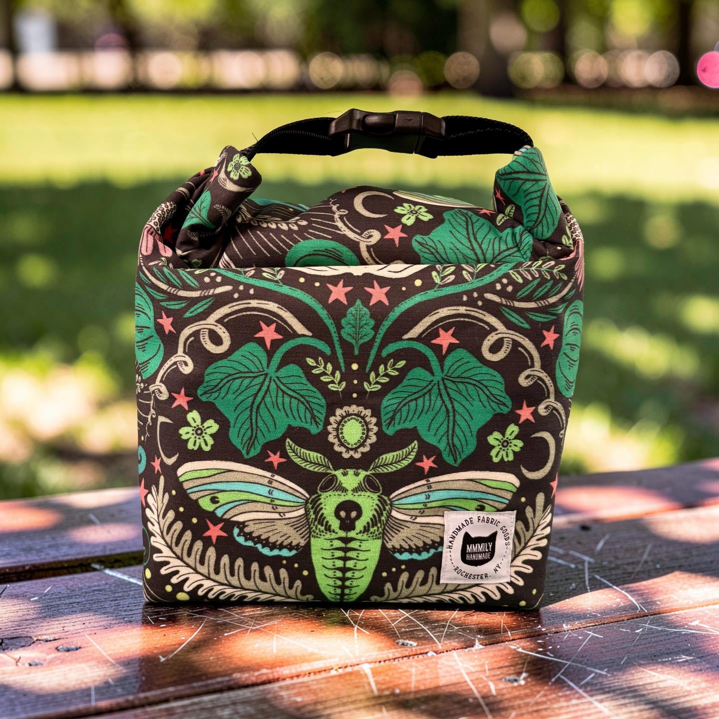 Death Moth Lunch Bag