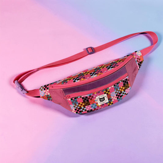 Colorful Checkered Fannypack