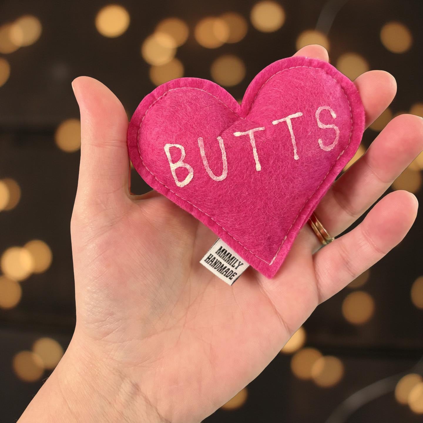 I <3 Butts Catnip Toy