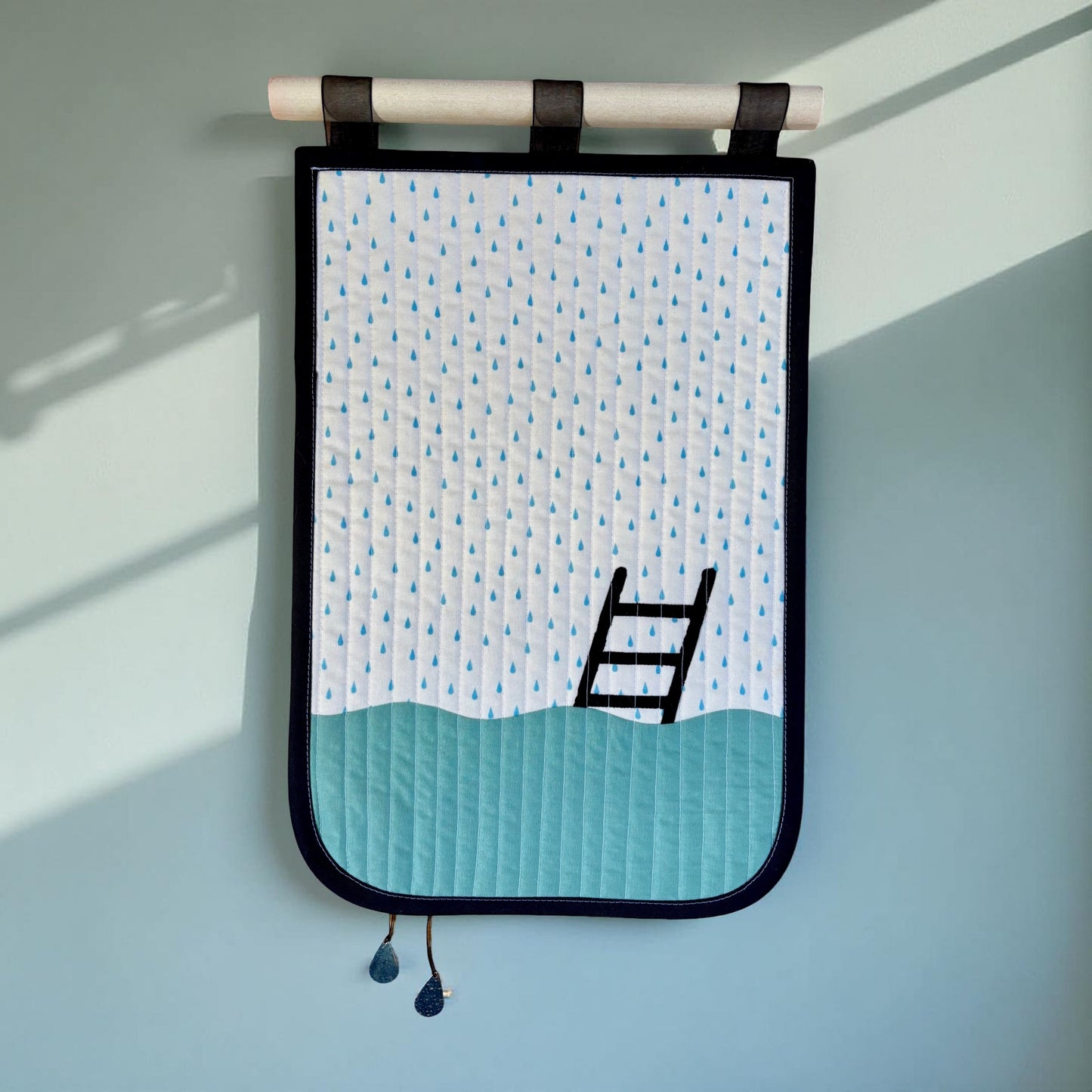 "Pool of Tears" Quilted Wall Hanging