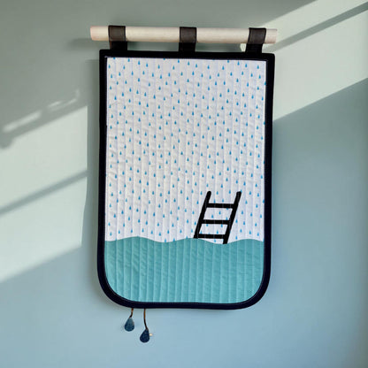 "Pool of Tears" Quilted Wall Hanging