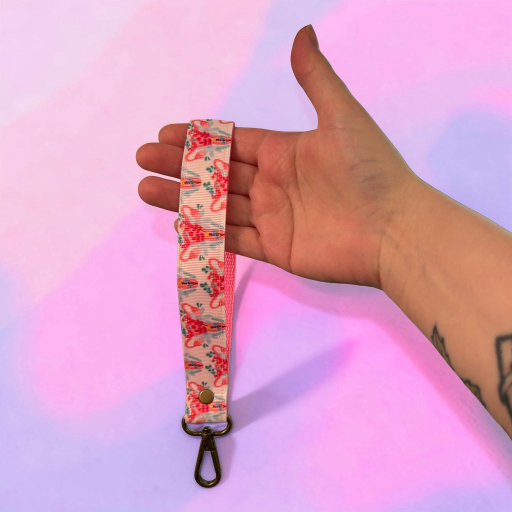 Uterus Wristlet Strap