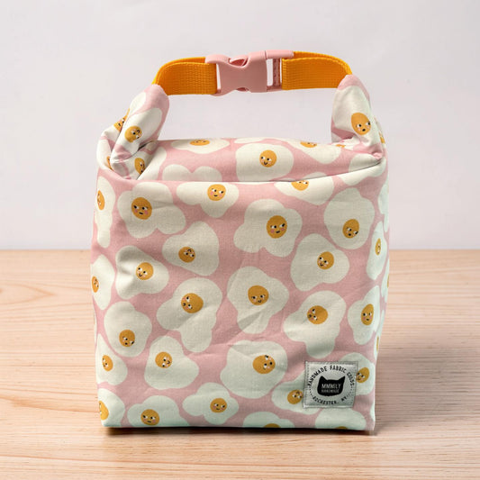 Pink Eggs Lunch Bag