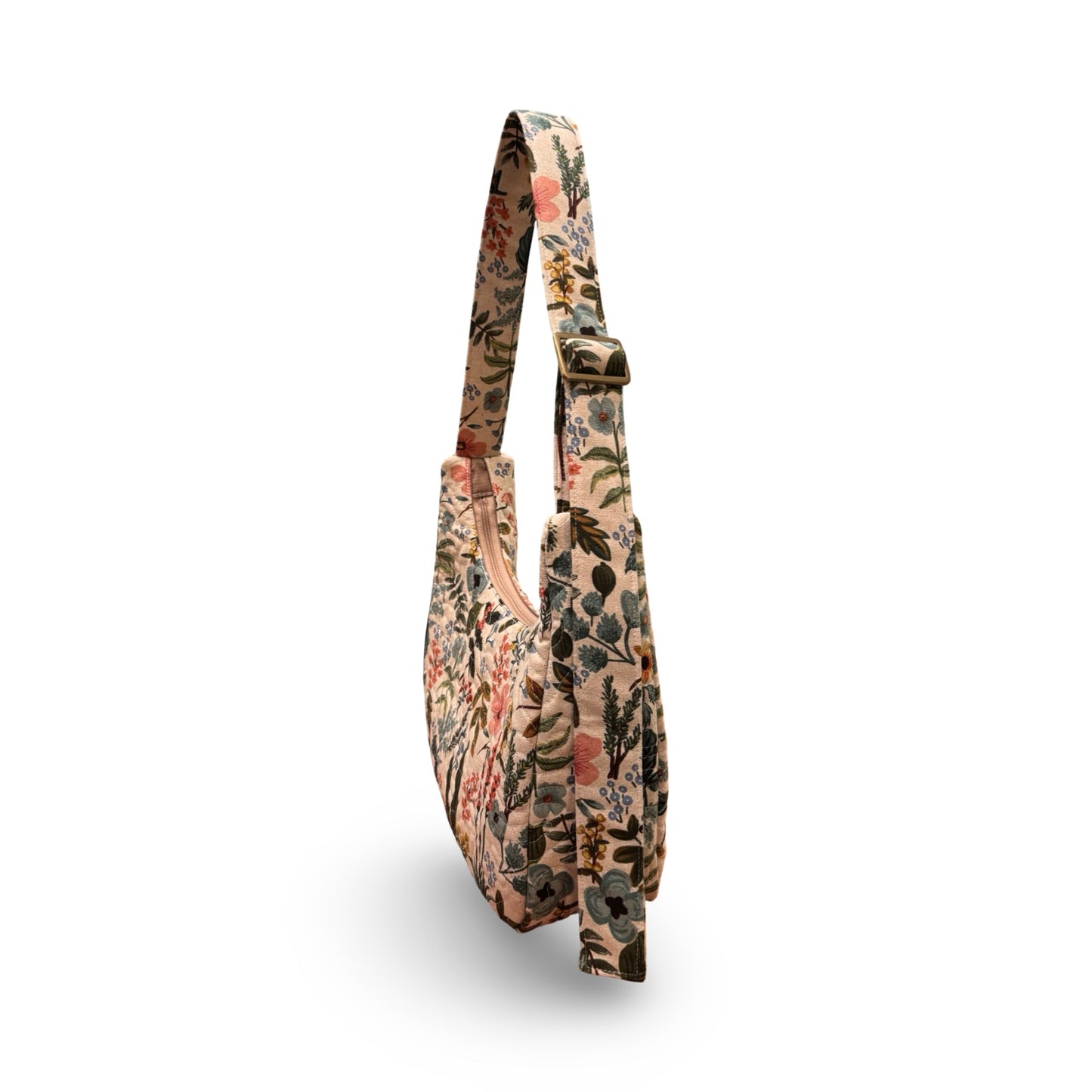 Wildflowers Crescent Bag